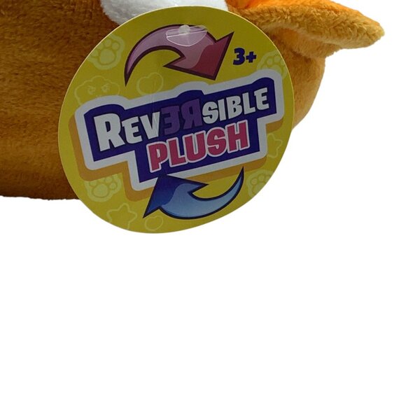 Corgi & Unicorn Reversible Plush Toy Kids NEW NWT Bonita Marie 6" BMI - Picture 4 of 16